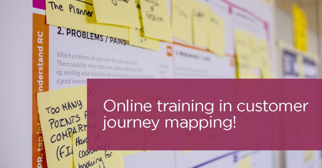 Online training Customer Journey Mapping